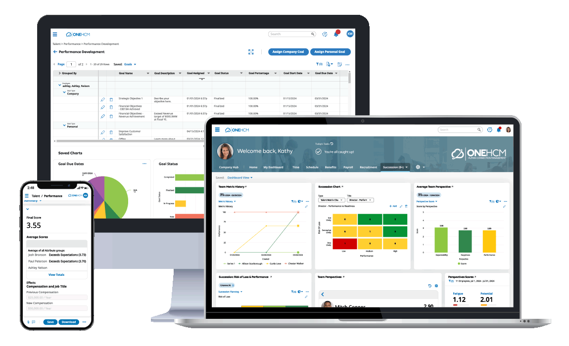 OnePoint HCM - Performance - Multi (Use on Any Background)