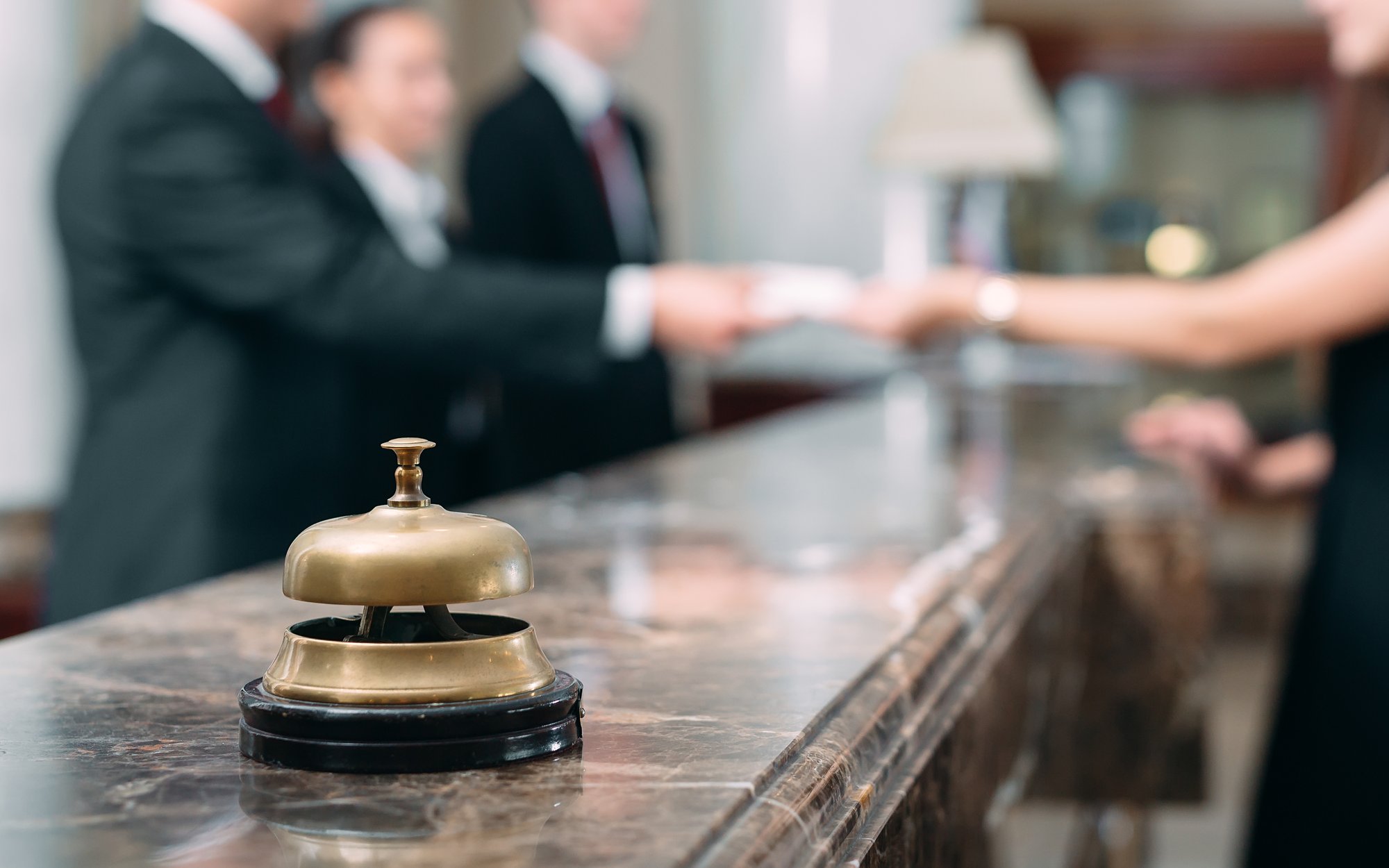 hospitality hotel front desk retail