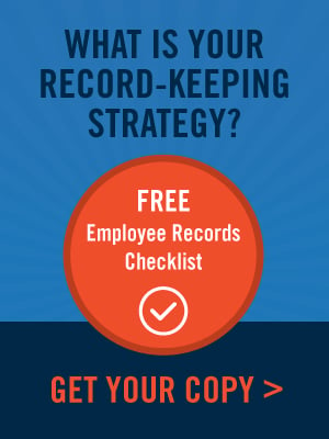 Employee Records Management Checklist