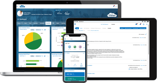 OnePoint HCM solution Multi-device platform