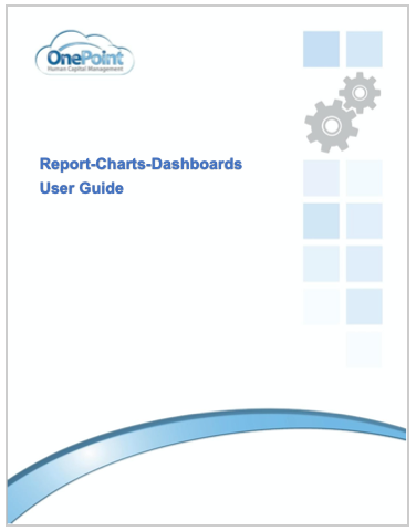 New UI Reports, Charts, Dashboards User Guide