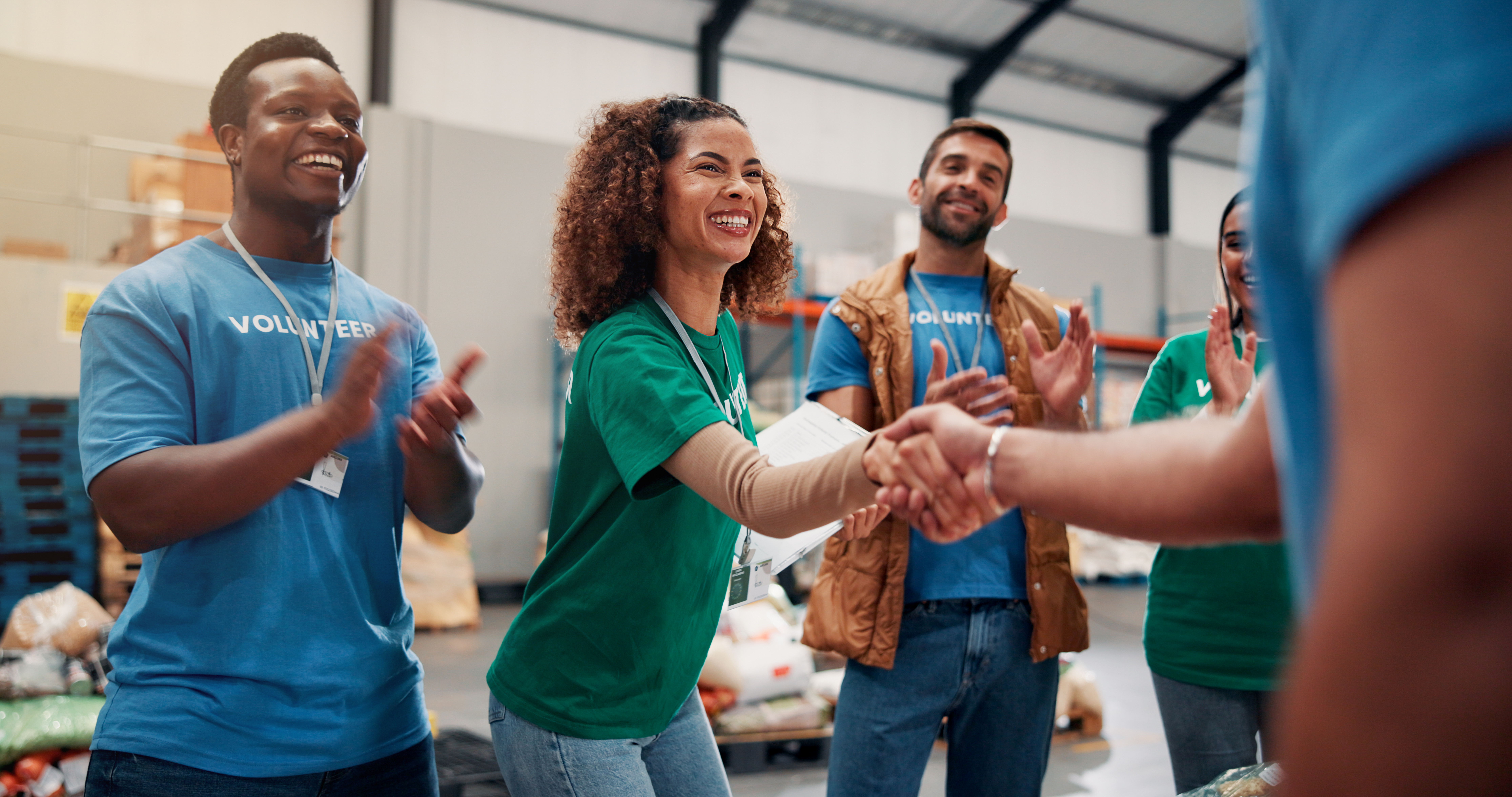 non profit employees and volunteers
